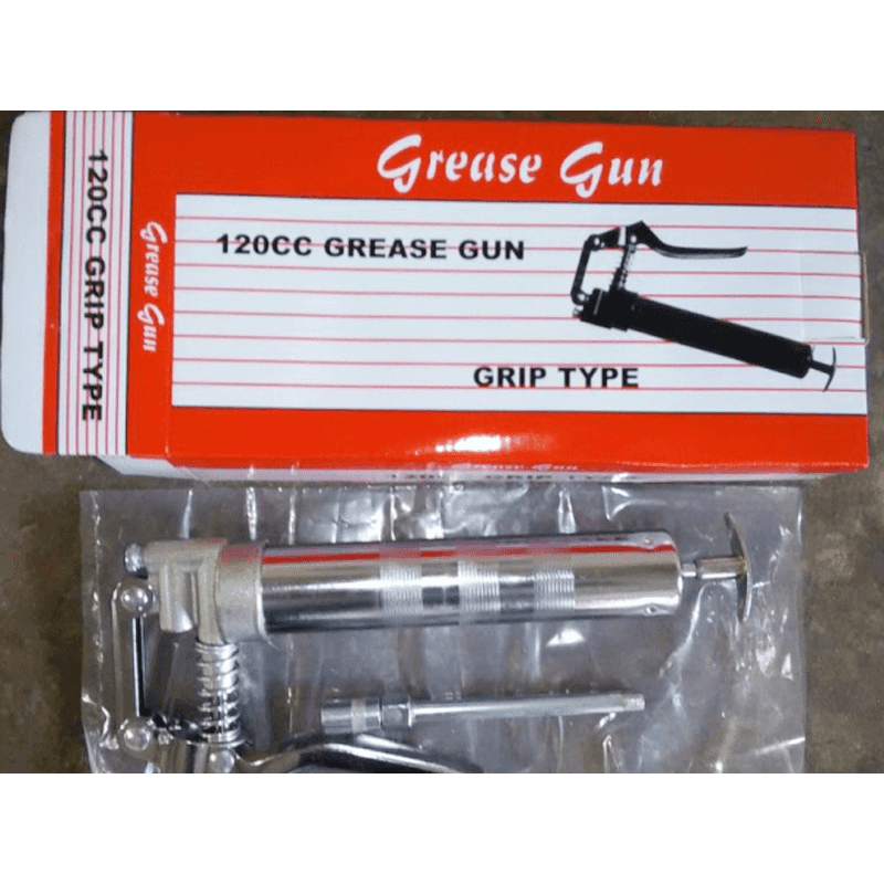120CC Forkromet fedtsprøjte- Pistol Grip 120CC Forkromet fedtsprøjte- Pistol Grip